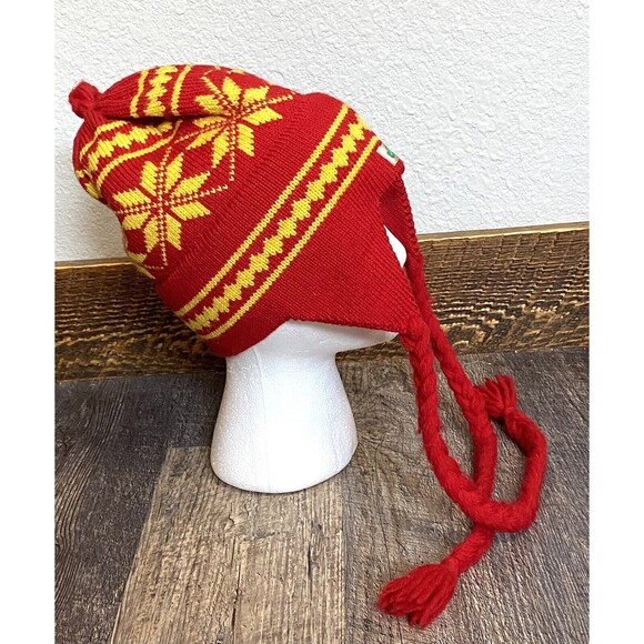 Vintage Moriarty Knit Wool Ski Hat Snowboard Winter Beanie Handcrafted Vermont - Picture 2 of 14